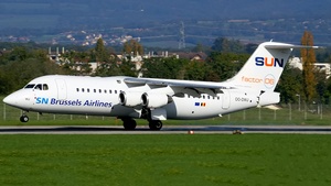 Photo of OO-DWF - British Aerospace Avro RJ100 operated by SN Brussels Airlines