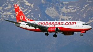 Photo of G-GSPN - Boeing 737-31S operated by flyglobespan