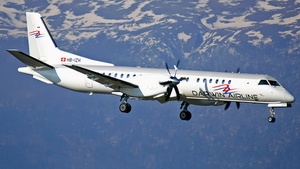 Photo of HB-IZH - Saab 2000 operated by Darwin Airline
