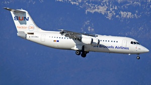 Photo of OO-DWJ - British Aerospace Avro RJ100 operated by SN Brussels Airlines