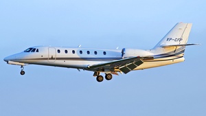 Photo of VP-CFP - Cessna 680 Citation Sovereign operated by Weber Management