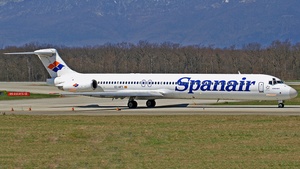 Photo of EC-HFT - McDonnell Douglas MD-82 operated by Spanair