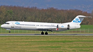 Photo of PH-OFL - Fokker 100 operated by KLM Cityhopper