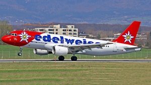 Photo of HB-IHZ - Airbus A320-214 operated by Edelweiss Air