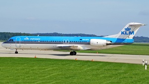 Photo of PH-OFD - Fokker 100 operated by KLM Cityhopper