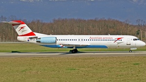Photo of OE-LVC - Fokker 100 operated by Austrian Arrows (opb Tyrolean Airways)