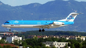 Photo of PH-OFL - Fokker 100 operated by KLM Cityhopper