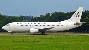 Photo of EC-JQX - Boeing 737-329 operated by Olympic Airlines (opb Hola Airlines)