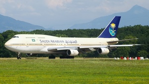 Photo of HZ-AIK - Boeing 747-368 operated by Saudi Arabian Airlines