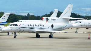 Photo of VP-BEA - Dassault Falcon 50EX operated by Private
