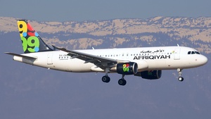 Photo of 5A-ONA - Airbus A320-214 operated by Afriqiyah Airways