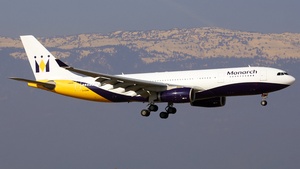 Photo of G-EOMA - Airbus A330-243 operated by Monarch Airlines