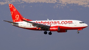 Photo of G-SEFC - Boeing 737-7Q8 operated by flyglobespan