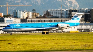 Photo of PH-OFO - Fokker 100 operated by KLM Cityhopper