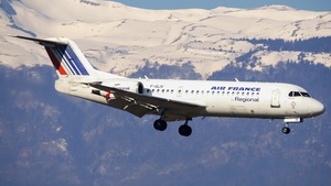 Photo of F-GLIV - Fokker 70 operated by Air France (opb Régional)