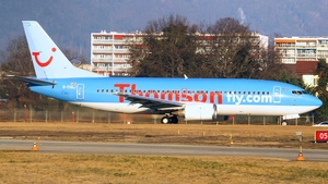 Photo of G-THOJ - Boeing 737-36Q operated by Thomsonfly
