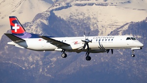 Photo of HB-IZG - Saab 2000 operated by Darwin Airline
