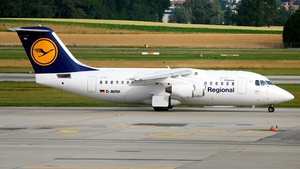 Photo of D-AVRK - British Aerospace Avro RJ85 operated by Lufthansa CityLine