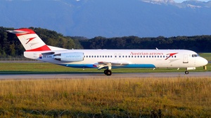 Photo of OE-LVA - Fokker 100 operated by Austrian Arrows (opb Tyrolean Airways)
