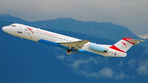 Photo of OE-LVA - Fokker 100 operated by Austrian Arrows (opb Tyrolean Airways)