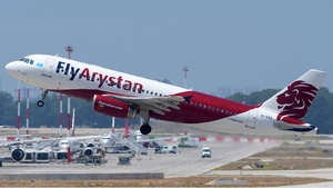 Photo of EI-KBA - Airbus A320-232 operated by FlyArystan