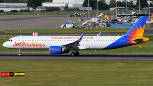 Photo of G-SUNC - Airbus A321-251NX operated by Jet2