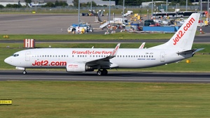 Photo of OM-JEX - Boeing 737-8AS operated by Jet2 (opb AirExplore)