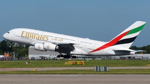 Photo of A6-EOX - Airbus A380-861 operated by Emirates