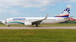 Photo of TC-TLI - Boeing 737-8FZ operated by SunExpress (opb Tailwind Airlines)