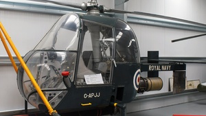 Photo of G-APJJ - Fairey Ultra-light Helicopter operated by Royal Navy