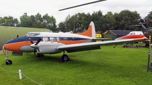 Photo of G-ANUW - De Havilland DH-104 Dove 6 operated by East Midlands Aeropark