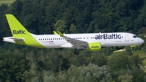 Photo of YL-AAW - Airbus A220-300 operated by airBaltic