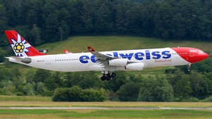 Photo of HB-JMC - Airbus A340-313 operated by Edelweiss Air