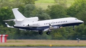 Photo of OO-LAH - Dassault Falcon 7X operated by Luxaviation Belgium