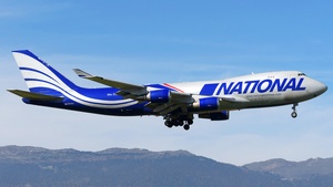 Photo of N569CA - Boeing 747-409F operated by National Airlines [2006]