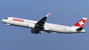 Photo of HB-JPE - Airbus A321-271NX operated by Swiss International Air Lines