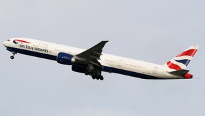 Photo of G-STBM - Boeing 777-336(ER) operated by British Airways