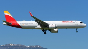 Photo of EC-OLE - Airbus A321-253NY operated by Iberia