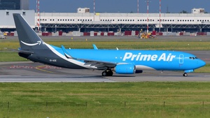 Photo of EI-AZE - Boeing 737-86Q(SF) operated by Amazon Prime Air (opb ASL Airlines Ireland)