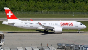 Photo of HB-JCG - Airbus A220-300 operated by Swiss International Air Lines