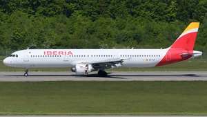Photo of EC-ILP - Airbus A321-213 operated by Iberia