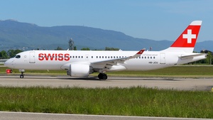 Photo of HB-JCU - Airbus A220-300 operated by Swiss International Air Lines