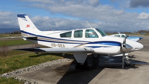 Photo of HB-GEA - Beechcraft 95-55 Baron operated by Private