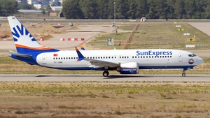 Photo of TC-SME - Boeing 737 MAX 8 operated by SunExpress
