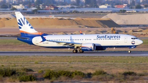 Photo of TC-SOK - Boeing 737 MAX 8 operated by SunExpress