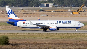 Photo of TC-SOM - Boeing 737 MAX 8 operated by SunExpress