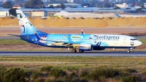 Photo of TC-SNU - Boeing 737-8HC operated by SunExpress
