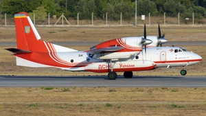 Photo of 34 - Antonov An-32P operated by Ukrainian State Emergency Service