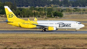 Photo of UR-UBB - Boeing 737-8HX operated by Bees Airline
