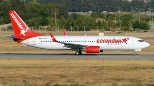 Photo of TC-CON - Boeing 737-81D operated by Corendon Airlines